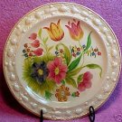 ANTIQUE QUEEN'S WARE STAFFORDSHIRE MAJOLICA PLATE, em2