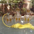 Antique Vintage 3 Piece Perfume Dresser Set c.1920's, gl92