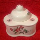 Vintage Luneville K&G French Faience Inkwell, lun93