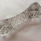 Antique French Victorian Oval Crystal Master Knife Rest, gl126