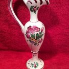 Antique Hand Painted French Faience Ewer Vase Henri Chaumeil c1890-1920, ff326