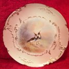 Antique Hand Painted Limoges Game Bird Plate Artist Signed c.1894-1906, L256