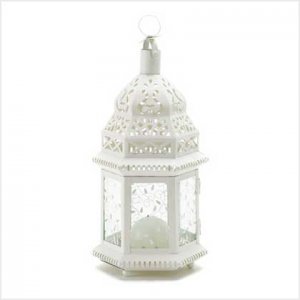 SME1038465     White Moroccan Lantern