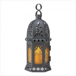 SME1039923     Yellow Moroccan Lantern