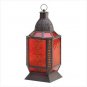 SME1038372     Amber Square Moroccan Lantern
