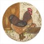 SME1038806     JAUNTY ROOSTER STEPPING STONE
