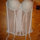 Carol Malony Twinkle Corset 2047-03 S 34B NWT