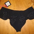 CAROL MALONY HAUTE Be My Bow Panties Black S CM2051