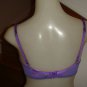 NWT Haute Carol Malony Purple Pink Lace UW Demi Bra 34D Free Shipping