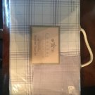Coastal Collection Yarn Dyed Cotton Reversible Twin Duvet Cover NEW! Lavender O