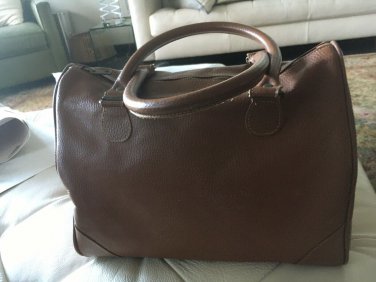 American Apparel - USA Brown leather bag purse EUC