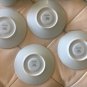 Sasaki Colorstone Matte Blue Cups & Saucers Vignelli Japan Near Mint (Set of 4)