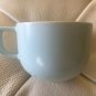 Sasaki Colorstone Matte Blue Cups & Saucers Vignelli Japan Near Mint (Set of 4)