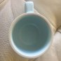 Sasaki Colorstone Matte Blue Cups & Saucers Vignelli Japan Near Mint (Set of 4)