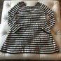 Free People Striped Sweater Dress Knit Small New
