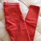Current Elliott The Ankle Skinny  The Poppy   Size 27 NWT