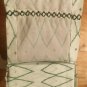 KING Cotton Percale Printed Pillowcase Set SAYULITA White Green - Opalhouse