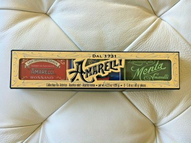 New Sealed  Amarelli Licorice Tin 3 pack  each 40g BB 3/24/2022   Anise   Mint