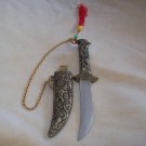 Knife with Metal Sheath and Great design (collectable )
