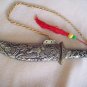 Knife with Metal Sheath and Great design (collectable )