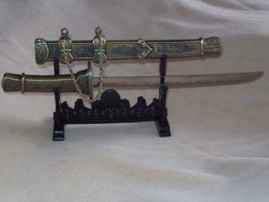 Designer Sword with metal sheath , (14 inches )
