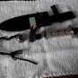 Survival PRO Series Army Knife with compass ( Black )