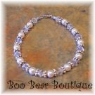 Custom infant birthstone bracelet