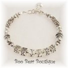 Sterling silver mothers bracelet