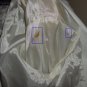 80s White Leather Rhinestone Jacket Biker Style by Phoenix