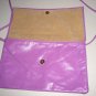 80s Pink Mimo Sacs Purse Leather Clutch Envelope