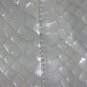 80s Grey Snakeskin Leather Purse Envelope Clutch by Elano