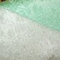 Mint Green and Ivory Brocade Quilted Wallet Asymmetrical Chinese Floral