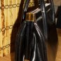 Black Leather Vintage Kelly Waldybag Made in England