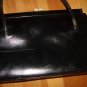 Black Leather Vintage Kelly Waldybag Made in England