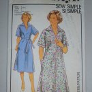 Uncut 1978 Style Pattern 2248 Dress Size 16 Retro Pullover Collar Dress