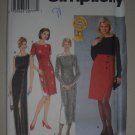 1997 Simplicity Pattern 7816 Formal Dress Size 12-14-16 Uncut Women's Empire Waist Semi-Fitted Dress