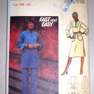 Butterick Pattern 4946 Women's Separates Size 38-40 Uncut Vintage 70s Dress Tunic Pants Set