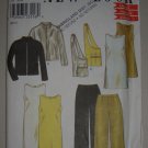 New Look 6914 Sporty Separates Size 6-8-10-12-14-16 Uncut Women's 90s Jacket Tunic Dress Pants Bag