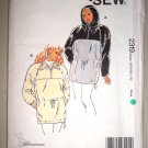 Ladies Pullover Anorak Jacket Sizes Xs-XL Retro Uncut Kwik Sew Pattern 2319 Women's Sportswear Coat