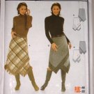 Burda 8276 Handkerchief Hem Skirt Sizes 10-22 Uncut Fitted Boho Chic Ladies' Skirt
