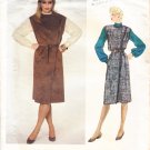 Ladies Wrap Jumper and Blouse Size 14 Uncut Vogue Pattern 2833 Retro 80s Women's Dress Set by Kasper