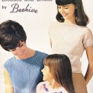 Blouses and Shells Beehive Book 103 Vintage Knitting Pattern Girls' Sizes 2-12 Women's Sizes 12-18