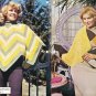 Shawls, Ponchos and Stole Beehive Book Vintage Knitting Crocheting Pattern Women's Retro Cover-ups