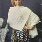 Shawls, Ponchos and Stole Beehive Book Vintage Knitting Crocheting Pattern Women's Retro Cover-ups