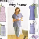 Casual Maternity Knit Outfit Size 8-14 Uncut Simplicity 9188 Pregnancy Tops Dresses Capris Shorts