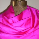 Fuchsia Pink 4-Way Stretch Fabric Fluorescent Solid Swimsuit Dance Costume Nylon Spandex Lycra