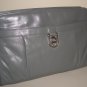Grey Vintage Etienne Aigner Purse Structured Ladylike Shoulder Bag Retro Granny Classic Elegant Chic