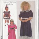 Jessica McClintock Girls' Party Dress Sz 3 Simplicity Sewing Pattern 8928 Gunne Sax Peter Pan Collar