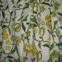 Dandelions Floral Vintage Tapestry Brocade Green Yellow Cotton Hippy Boho Chic Fabric Home Dec Craft