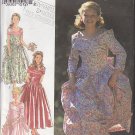 Girls' Bridesmaid Fancy Dress Sz 9-14 Style Sewing Pattern 2428 Flower Girl Puffy Princess